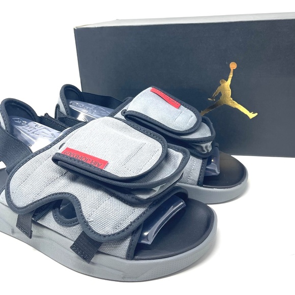 Nike JORDAN LS SLIDE Smoke Grey CZ0791 001 Men's Sandal Sneakers - Picture 9 of 12